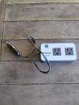 Pisfau Car Power Inverter Dual Ac Outlets Cigarette Lighter Plug Used. Price: $11.61.