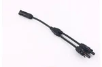 Powmr 6 Pair Waterproof 2 1 Y Branch Cable Connector New. Price: $12.00.