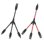 3 Solar Panel Connectors Y Branch Universal 10 Awg (red... New. Price: $14.12.