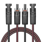 Valemo Solar Cable 40FT 12AWG Twin Wire Extension, Copper Strand New. Price: $90.33.