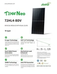Jinko 585W Solar Panel, Bifacial Tiger Neo Ntype 72HL4-BDV Free Freight New. Price: $3819.00.