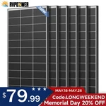 1200W Bifacial N-type Solar Panel 12V Mono 18BB High-efficiency Pv Off-grid New. Price: $199.99.