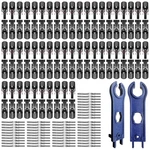 100 Pcs Solar Connectors With Spanners 50 Pairs IP68 Waterproof Panel C... New. Price: $59.05.