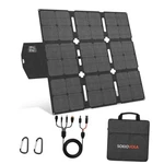 120W Foldable Solar Panel With MC-4 Connector Portable Medium Gray New. Price: $186.75.
