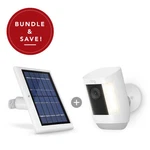 Wasserstein Ring Spotlight Cam Pro Battery + Solar Panel Bundle (1 Pack, White) New. Price: $289.99.