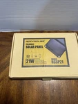Rocksolar Foldable Panel/ 21W MONO2CRYSTALLINE High Egfficiency M-RSSP21 Open. Price: $100.00.