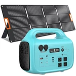 Portable Power Station 1075WH 1000W Solar Generator With 100W Panel New. Price: $1000.00.
