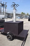 Trailer Telescopic 25' Tower Led Light Camera Video Mast Antenna Ham Radio Used. Price: $4999.99.
