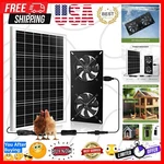 Eco-friendly Solar Powered Fan Set Waterproof For Maximum Air Circulation New. Price: $71.19.