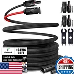 Feotech 20FT Solar Extension Cable 10AWG IP67 Connectors Twin Wire Kit New. Price: $61.55.