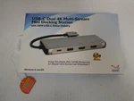 Smk Usb-c Dual 4K Link Mini Docking Station 100W Power Delivery VP6960 Open. Price: $39.98.