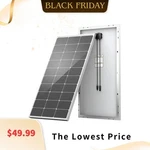 Hqst 100W Watt Solar Panel 12V Monocrystalline 400W 300W 200W Rv Home Garden New. Price: $49.99.