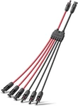 Bougerv Solar Parallel Connectors For 2-3 Panels, 6 Y Branch 10AWG Ad New. Price: $26.60.