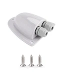 Bougerv Solar Double Cable Entry Gland Box, Roof 1 Pack--white New. Price: $17.17.
