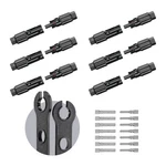 Bougerv 12 Pcs Solar 6 Pairs 8AWG Male/female & Of Spanners, Black New. Price: $33.86.