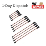Sdtc Tech 12PCS 3-PIN Servo Extension Cable Jr Futaba Rc Car Drone Wire Set. Price: $13.63.