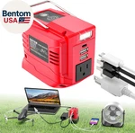 200W Power Inverter Compatible With Milwaukee 18V Battery, Dc To Ac 110V Por New. Price: $45.68.