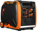 Wen 4,500-W Quiet Portable Dual Fuel Inverter Generator, Remote Start, Co Sensor New. Price: $1193.00.