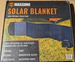 New Massimo 100 Watt Portable Solar Panel Mm-slr For Camp + Home Rv Power. Price: $59.98.
