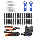 Prosoli 35PCS Solar Crimper Tool Kit, Panel Cable MC4 Connectors 14-10A... New. Price: $59.36.