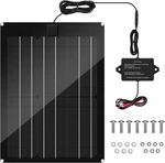 Solar Battery Charger Maintainer, 15W Panel Kit For Dump Trailer Built-in New. Price: $113.99.