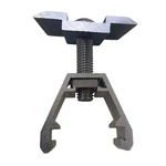 10 New Renusol Middle Clamp 460011 Black Finish Solar Panel Rack Mounting System Open. Price: $35.00.