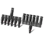 Solar Panel Connector 6 Branch Splitter Way 1000V ... New. Price: $35.64.