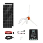 Uimoso 12V 400W Solar And Wind Energy Kit With 2X100W Panels 200W Turbine New. Price: $419.99.
