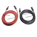 12AWG Pair 30 Ft Black + Red Solar Panel Extension Cable Wire Connector New. Price: $23.32.