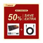 Bundle Of Dokio 220W Solar Panel And 19.7FT (6M) Extension Cord New. Price: $214.98.