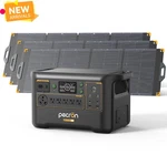 3072WH 3600W Pecron F3000LFP Portable Power Station W/200W Solar PANEL*3 Rv New. Price: $1337.00.