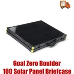 Goal Zero Boulder 100 Solar Panel Briefcase New. Price: $475.93.
