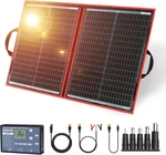 Dokio 100W Portable Foldable Solar Panel Kit, Compact 18.9X26IN Design 5.3LB Wit New. Price: $149.82.