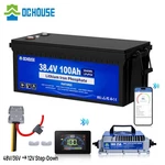 Dc House 36V 100AH Lithium LIFEPO4 Battery With 25A Charger 200A Bms Bluetooth New. Price: $679.99.