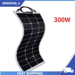 300W Watt Flexible 18V Mono Solar Panel Home Rv Rooftop Camping Off-grid Power New. Price: $106.99.