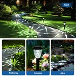 Outdoor Waterproof Solar Pathway Lights 8-PACK Garden Low Voltage Lamps. New. Price: $30.99.