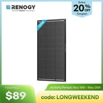 Renogy 120W Shadowflux Anti-shading N-type Solar Panel New. Price: $110.99.