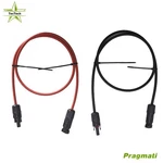 10/12 Awg Pair Black + Red Solar Panel Extension Cable Wire Connector New. Price: $17.20.