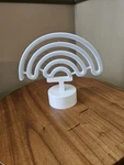 Rainbow Nightlght/battery Operated/no Power Cord. Approximate 9"X7" Used. Price: $6.00.