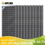 Rvpozwer 100W 200W 300W 400W 500W 1000W N-type Bifacial Solar Panel Mono Power New. Price: $458.89.