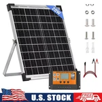 Solar Panel Kit 20W 18V Battery Trickle Charger Maintainer Smart Controlle New. Price: $31.98.
