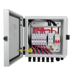 Powgrow Pv Combiner Box, 6 String Solar With 15A Rated New. Price: $193.74.