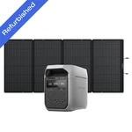 Ecoflow Delta 3 Plus 1024WH Portable Power STATION+400W Solar Panel Refurbished Certified. Price: $799.00.