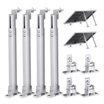 Adjustable Solar Panel Tilt Mount Brackets, Aluminum Alloy, 15 30 New. Price: $91.68.