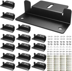Pcs Solar Panel Mounting Z Brackets,lightweight Aluminum BLACK-16 New. Price: $31.70.