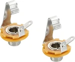Meccanixity Guitar Input Jack 1/4" Stereo Mono Panel Mount Socket Silver New. Price: $7.95.