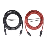 Pair 20FT Solar Panel Extension Cable Wire Connector 6MM /10AWG Black + Red New. Price: $24.96.