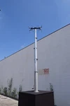Towable Telescopeing Trailer 25' Tower Led Light Dc Solar Sign Banner Display Used. Price: $3999.99.
