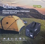 Cmqc Portable Power Station 300, 110V/300W Sine Wave Bank LIFEPO4. Price: $130.00.
