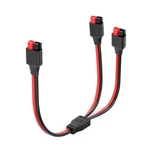 Elfculb Anderson Y Splitter CABLE,12AWG Solar Charging 12AWG-1FT, To New. Price: $14.76.